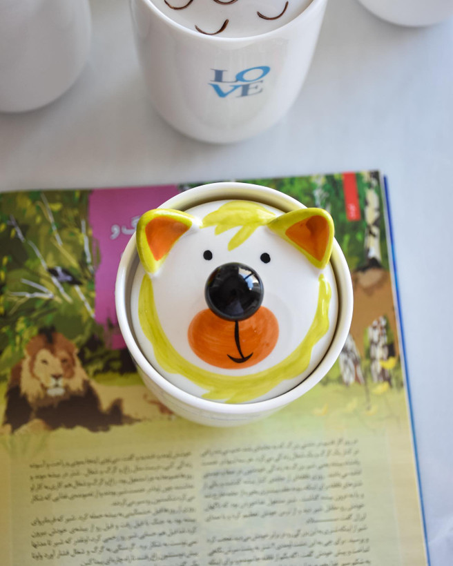 ماگ دوجداره حیوانات