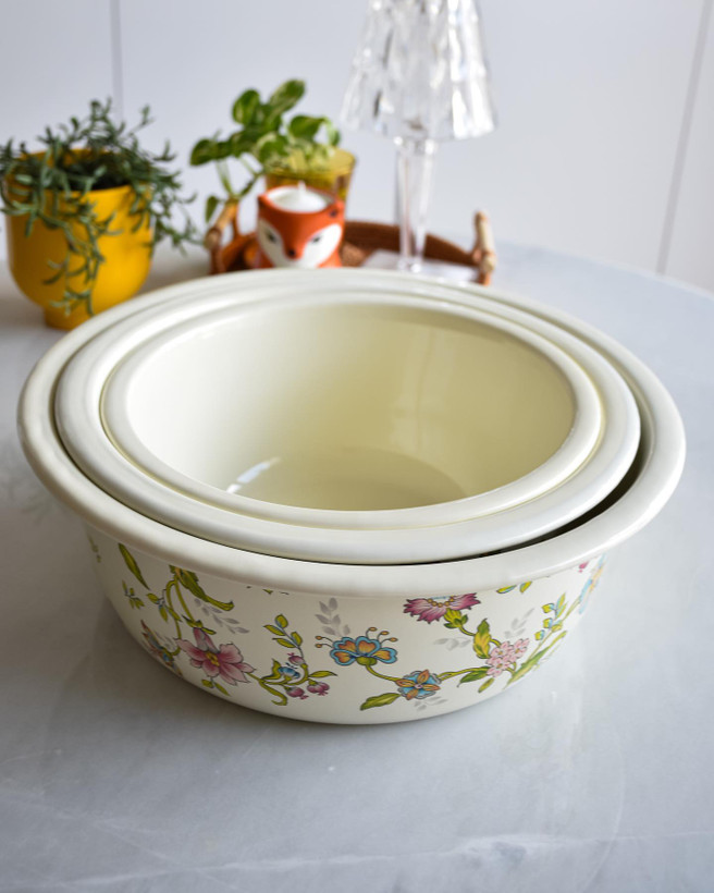 ست کاسه های لعابی قطر :24,28,32cm